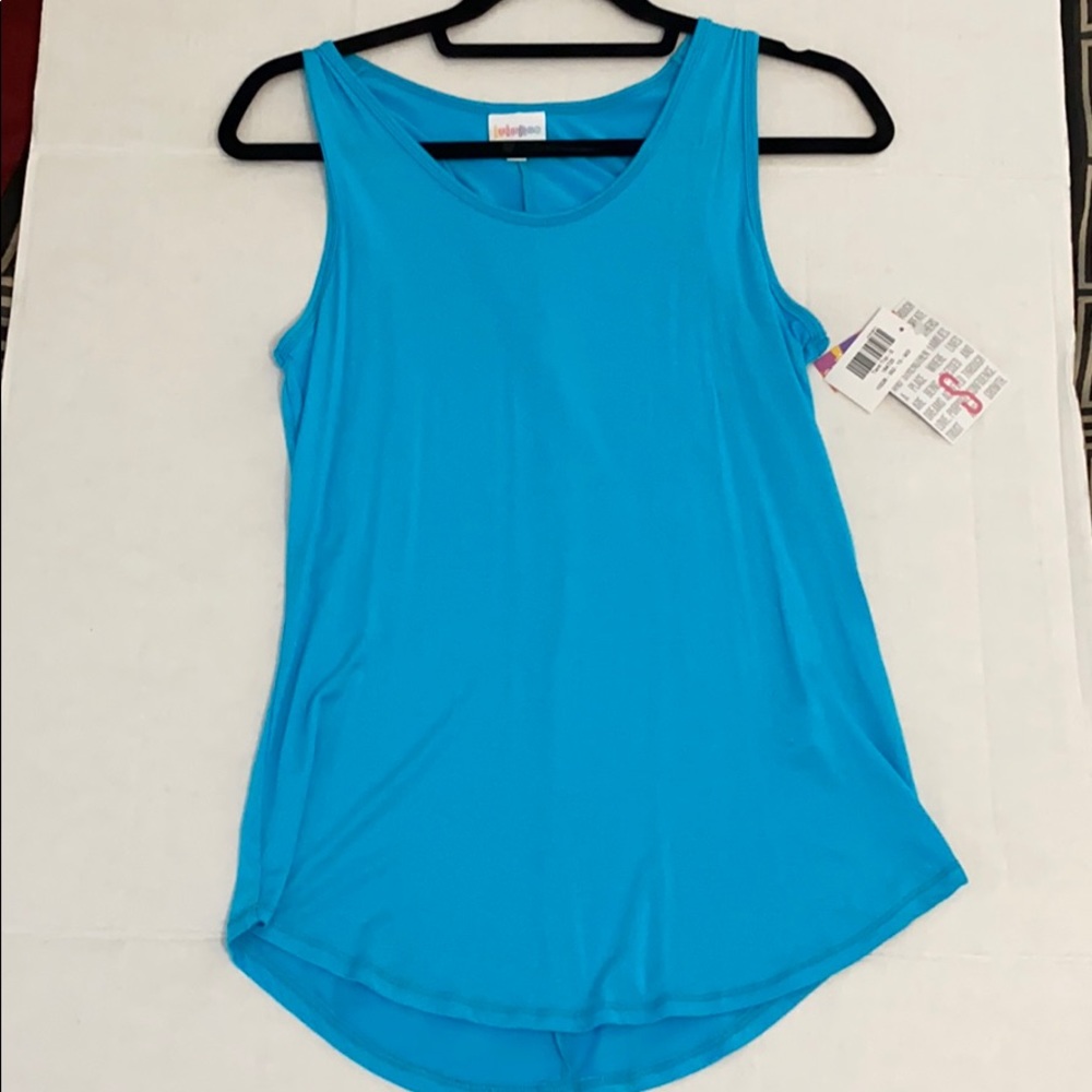 Turquoise LuLaRoe tank size small